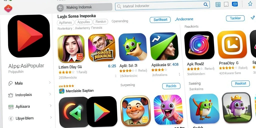 idamantoto - Menu pilihan permainan yang beragam dan intuitif.